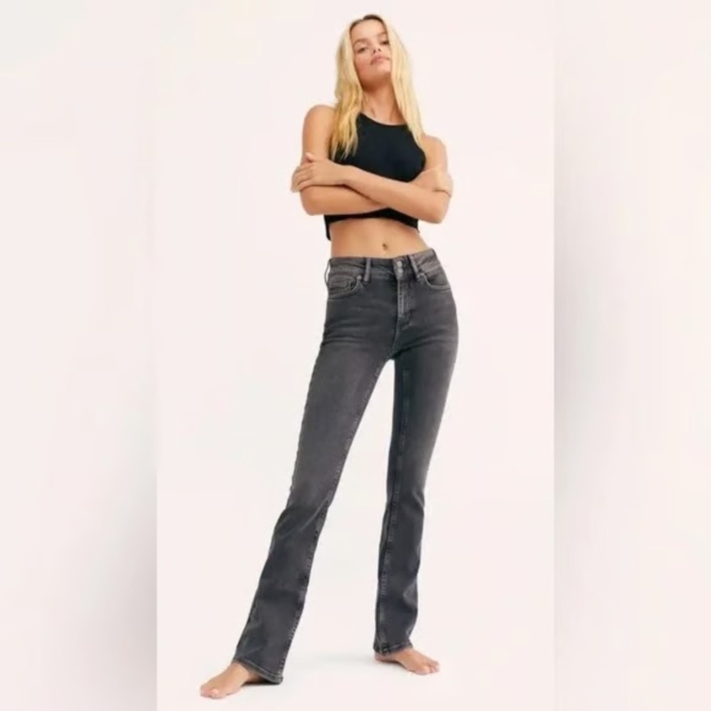 FREE PEOPLE Shayla Skinny Flare Jeans Size 25